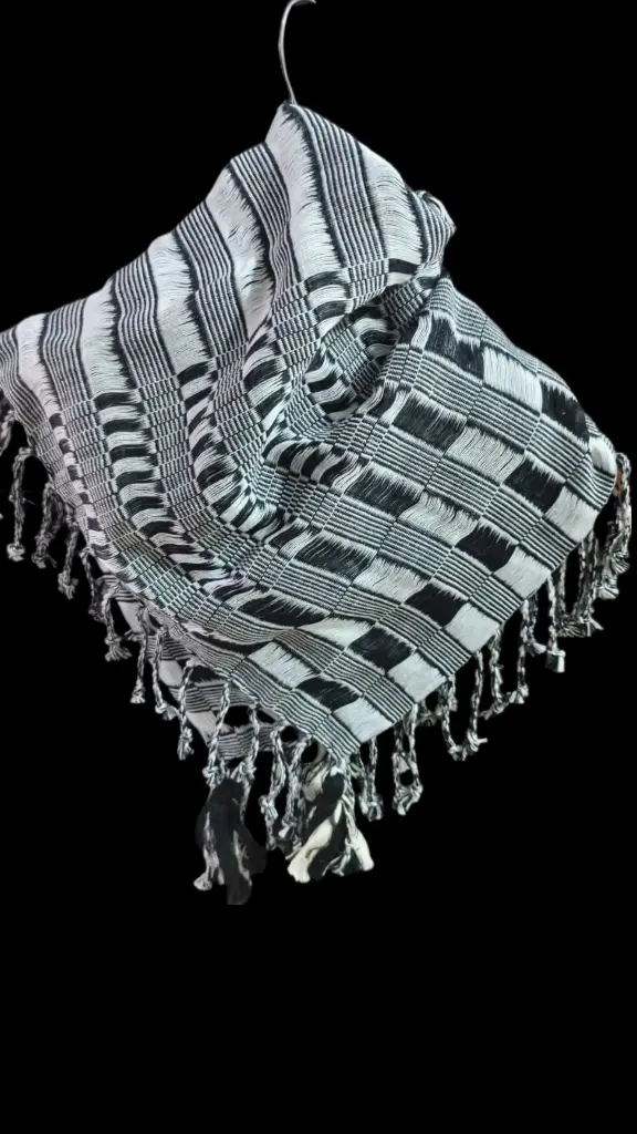 Pachmina White and Black